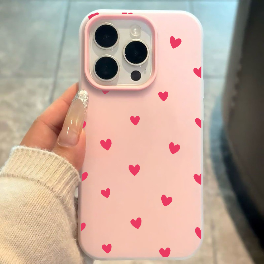 Red Love Heart Pattern Phone C - Xiaomi Redmi Note 13 review and price