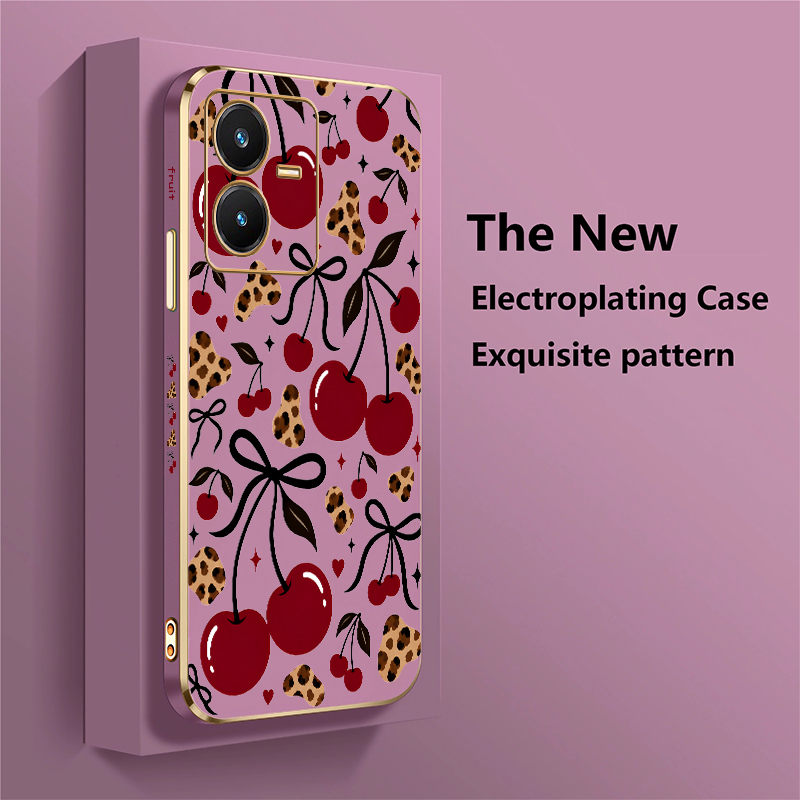 Print Cherry Case For Vivo Y28 - Vivo Y28 review and price