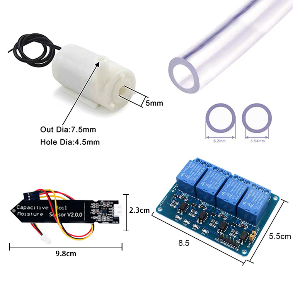 4 Way Automatic Watering Syste - Hydration Sensor Skin review and price