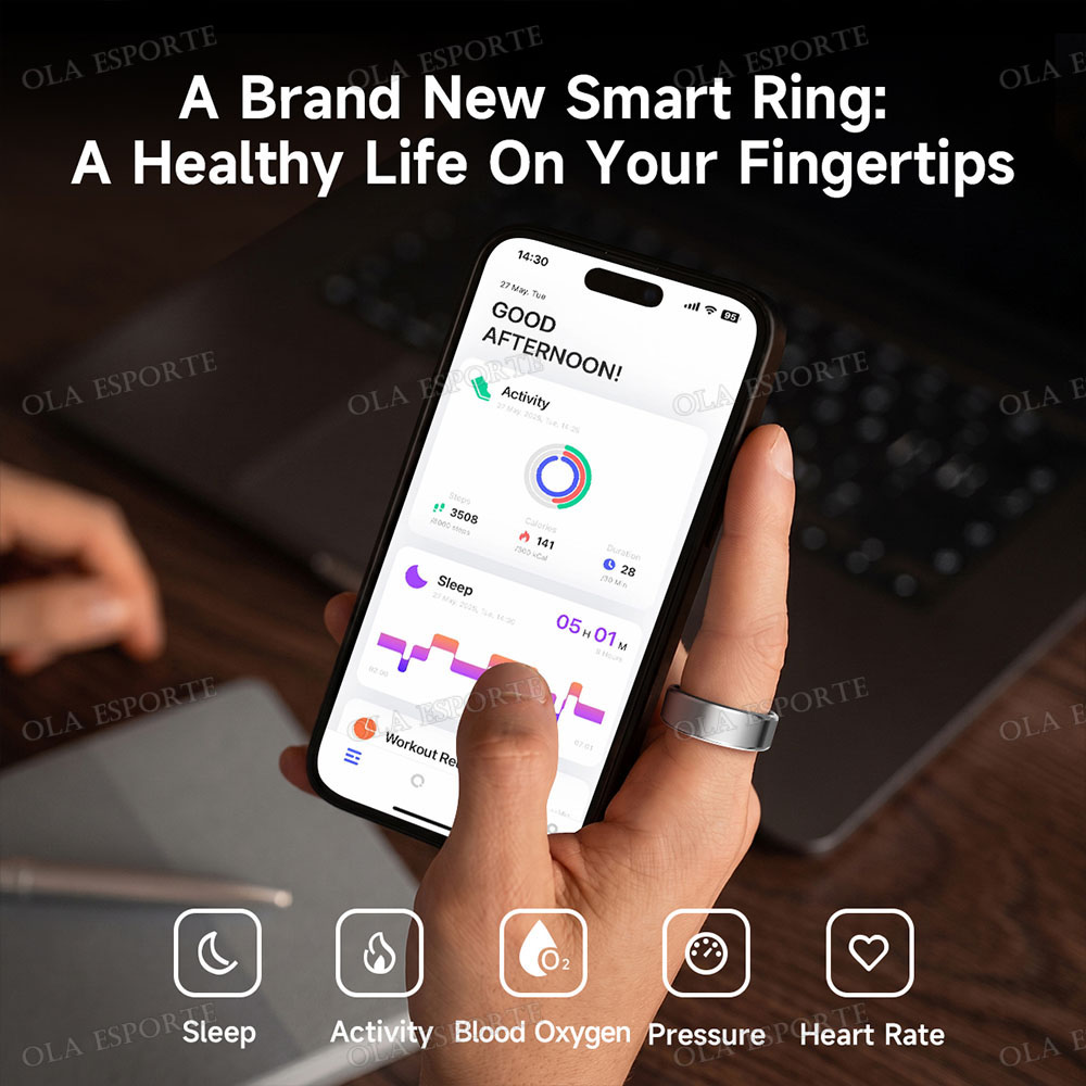 R09 Smart Ring Men Women with  - Temperature Ring Skin review and price