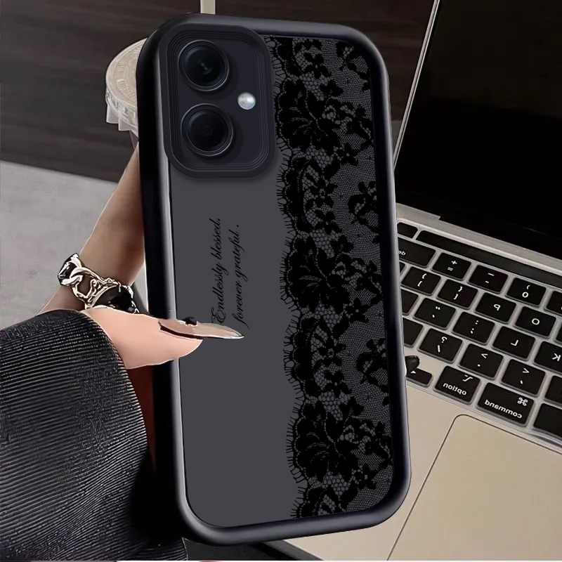 Hollow Lace Design Case for Xi - Xiaomi Redmi Note 13 review and price