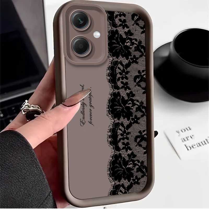 Hollow Lace Design Case for Xi - Xiaomi Redmi Note 13 review and price